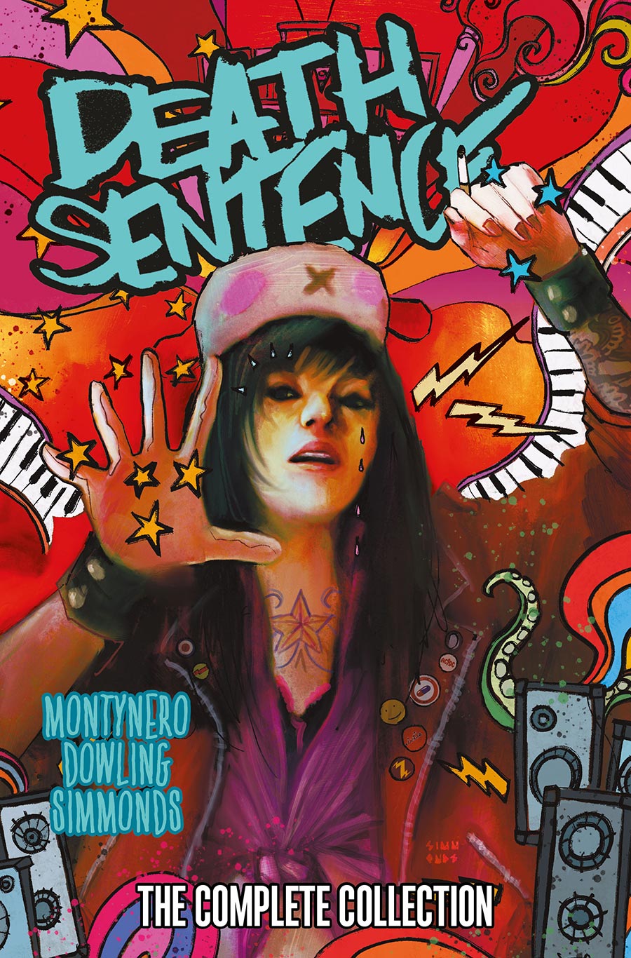 Death Sentence The Complete Collection HC Direct Market Martin Simmonds Variant Cover