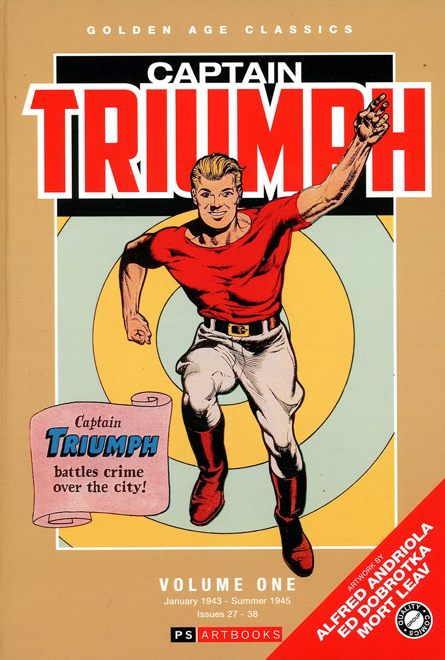 Golden Age Classics Captain Triumph Vol 1 HC
