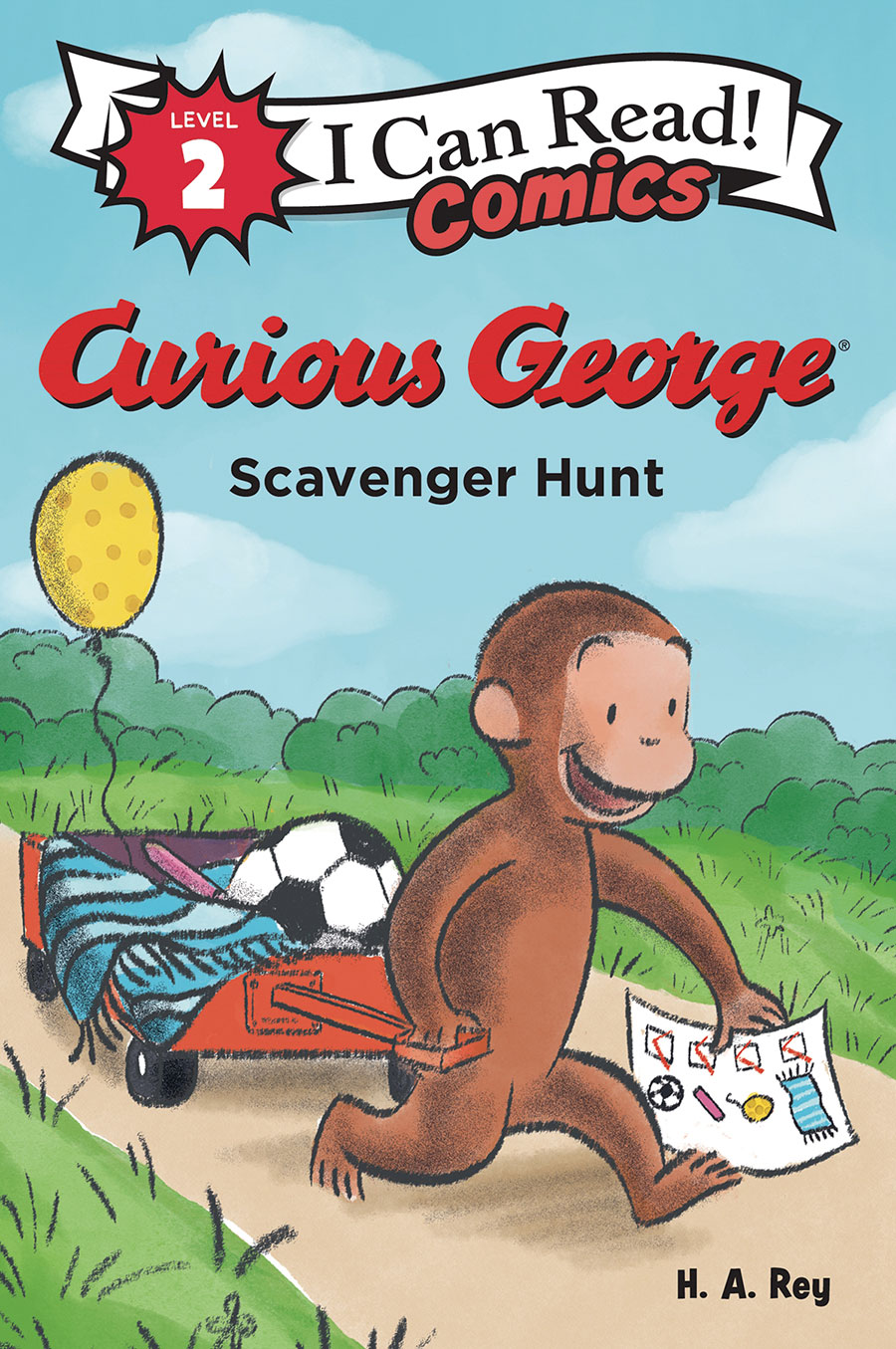 I Can Read Comics Level 2 Curious George Scavenger Hunt TP