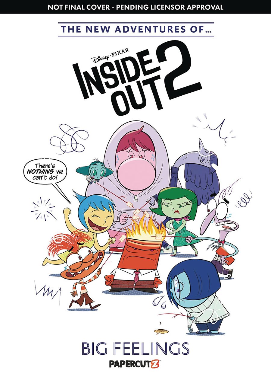 New Adventures Of Disney And Pixars Inside Out 2 Vol 1 Big Feelings HC