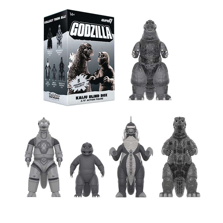 Godzilla Toho Silver-Screen ReAction Figure Wave 3 Blind Mystery Box