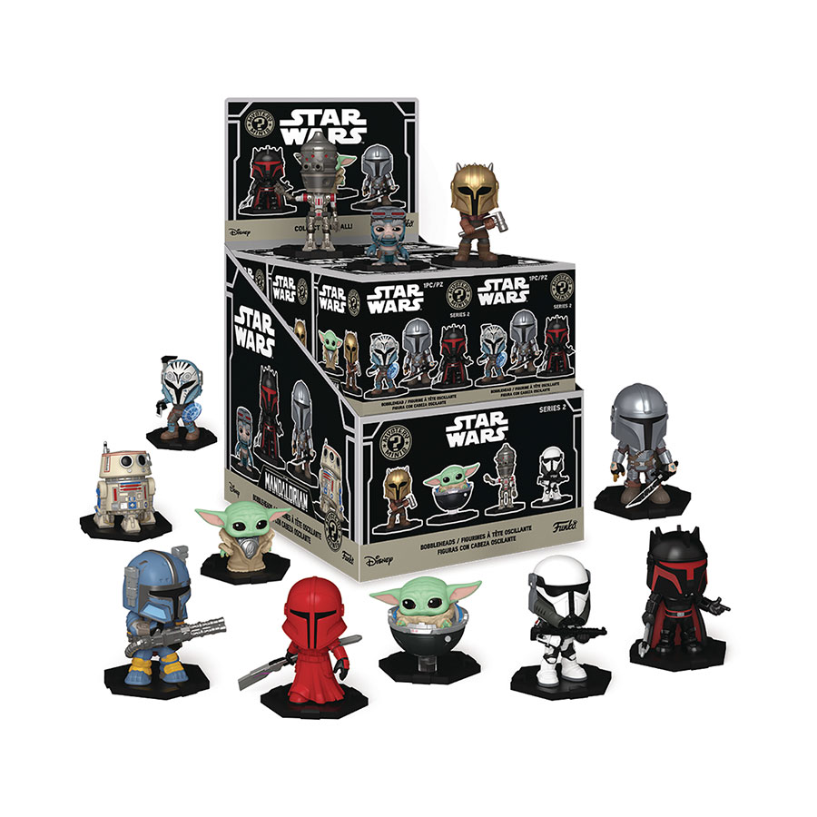 Star Wars The Mandalorian Mystery Minis Series 2 Blind Mystery Box 12-Piece Display