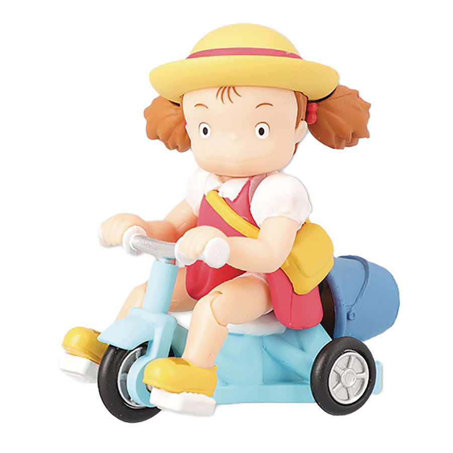 My Neighbor Totoro Mei With Tricycle Pull Back Figure