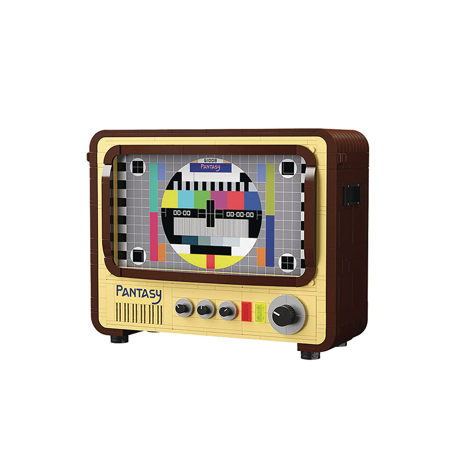 Pantasy Retro 1960s Television Previews Exclusive 1208-Piece Building Block Toy
