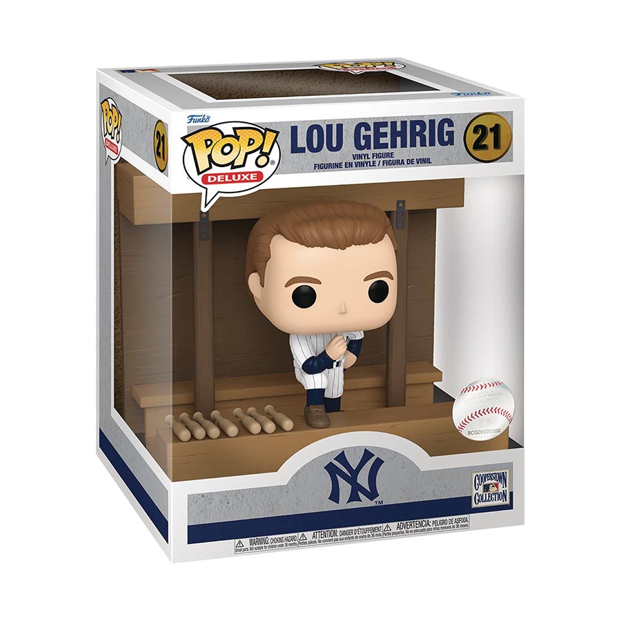 POP Moment MLB Yankees Lou Gehrig Vinyl Figure