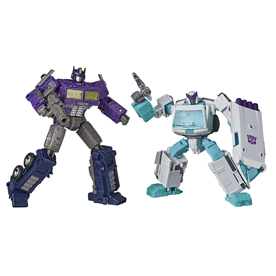 Transformers Generations Selects WFC-GS17 Optimus Prime & Rachet (Shattered Glass) Action Figure Set