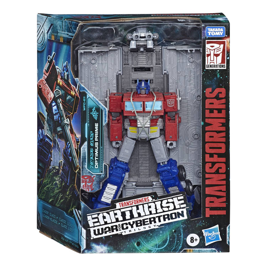 Transformers Generations War For Cybertron Earthrise Leader Class Optimus Prime Action Figure