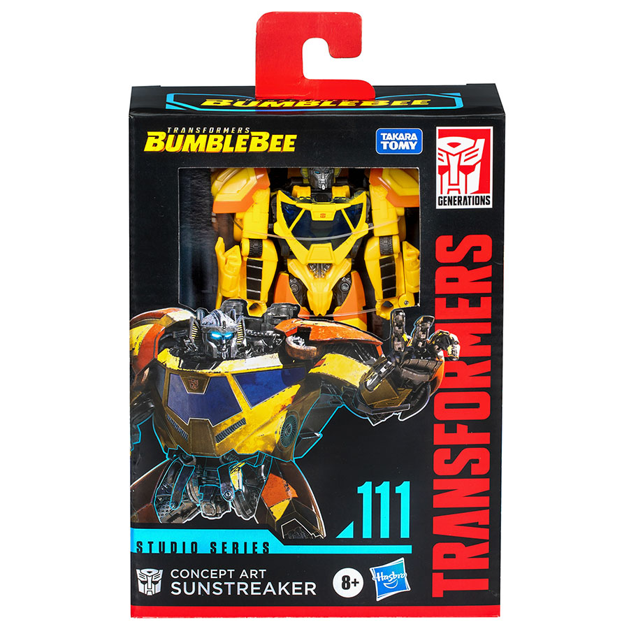 Transformers Studio Series Bumblebee Movie Concept Sunstreaker Deluxe-Class Action Figure