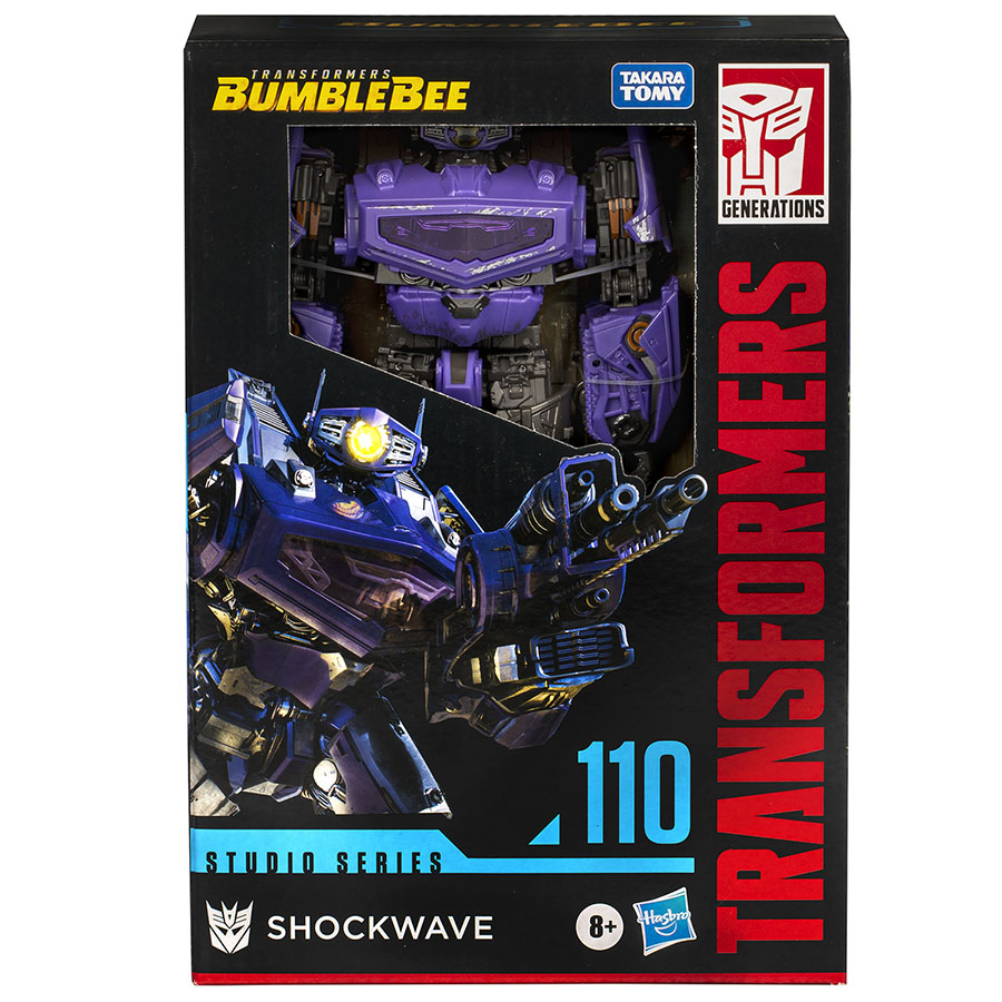 Transformers Studio Series Bumblebee Movie Shockwave Voyager-Class Action Figure