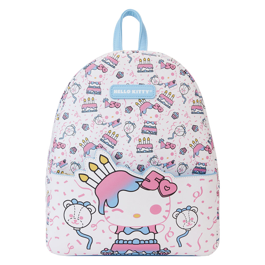 Funko Sanrio Hello Kitty 50th Anniversary All-Over-Print Cake POP Mini Backpack