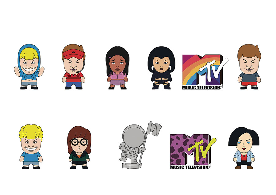 MTV 3D Foam Bag Clip Blind Mystery Box