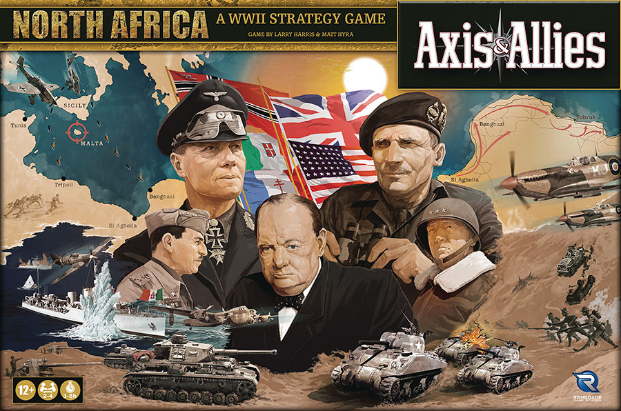 Axis & Allies North Africa Board Game