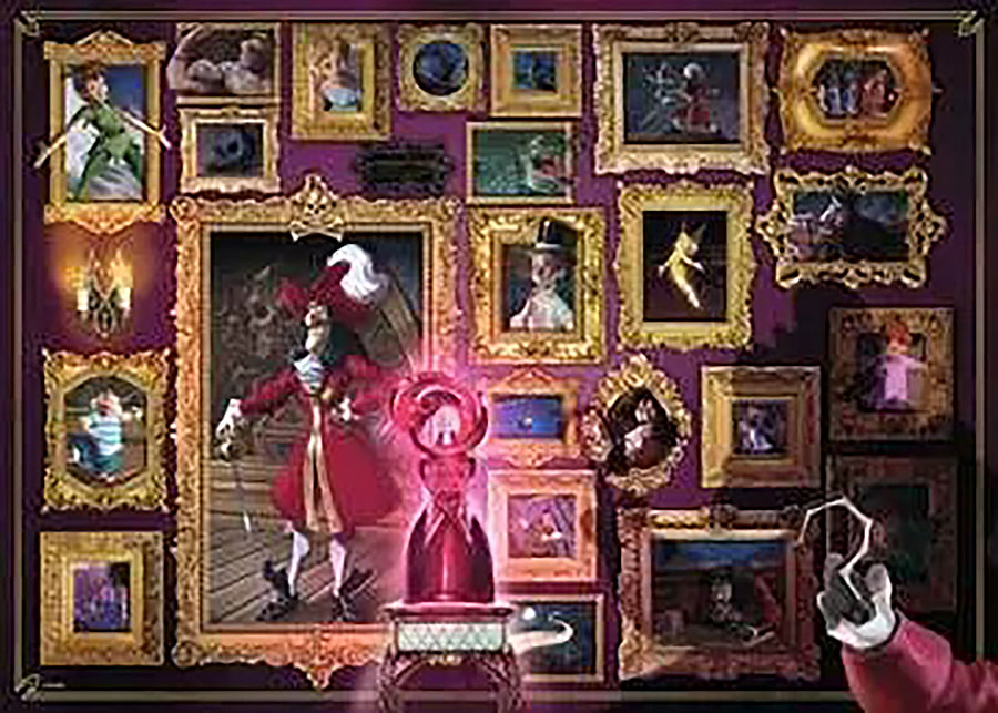 Disney Villainous 1000-Piece Puzzle - Captain Hook