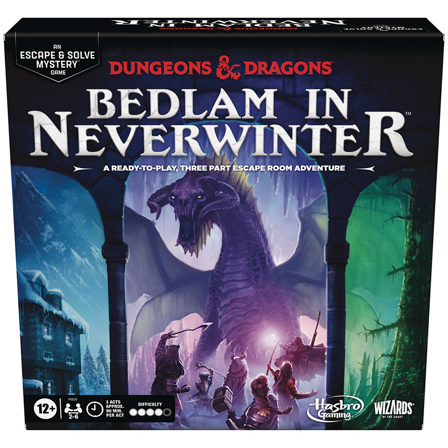 Dungeons & Dragons Bedlam In Neverwinter Board Game