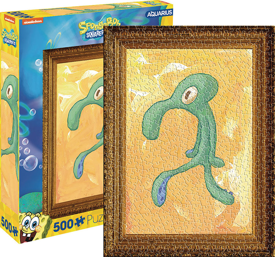 SpongeBob SquarePants Bold And Brash 500-Piece Puzzle