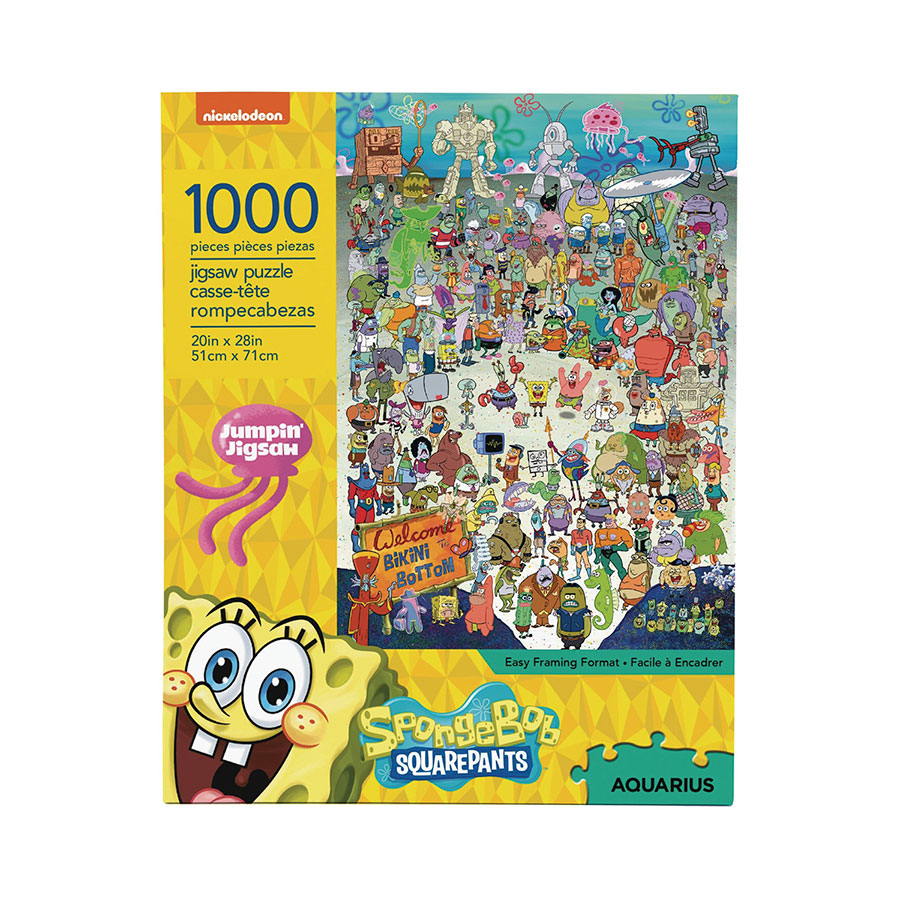 SpongeBob SquarePants Cast 1000-Piece Puzzle