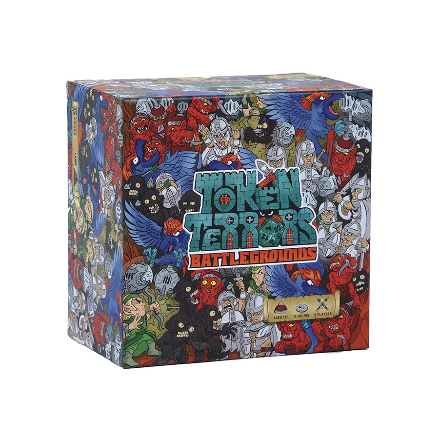 Token Terrors Battlegrounds Board Game