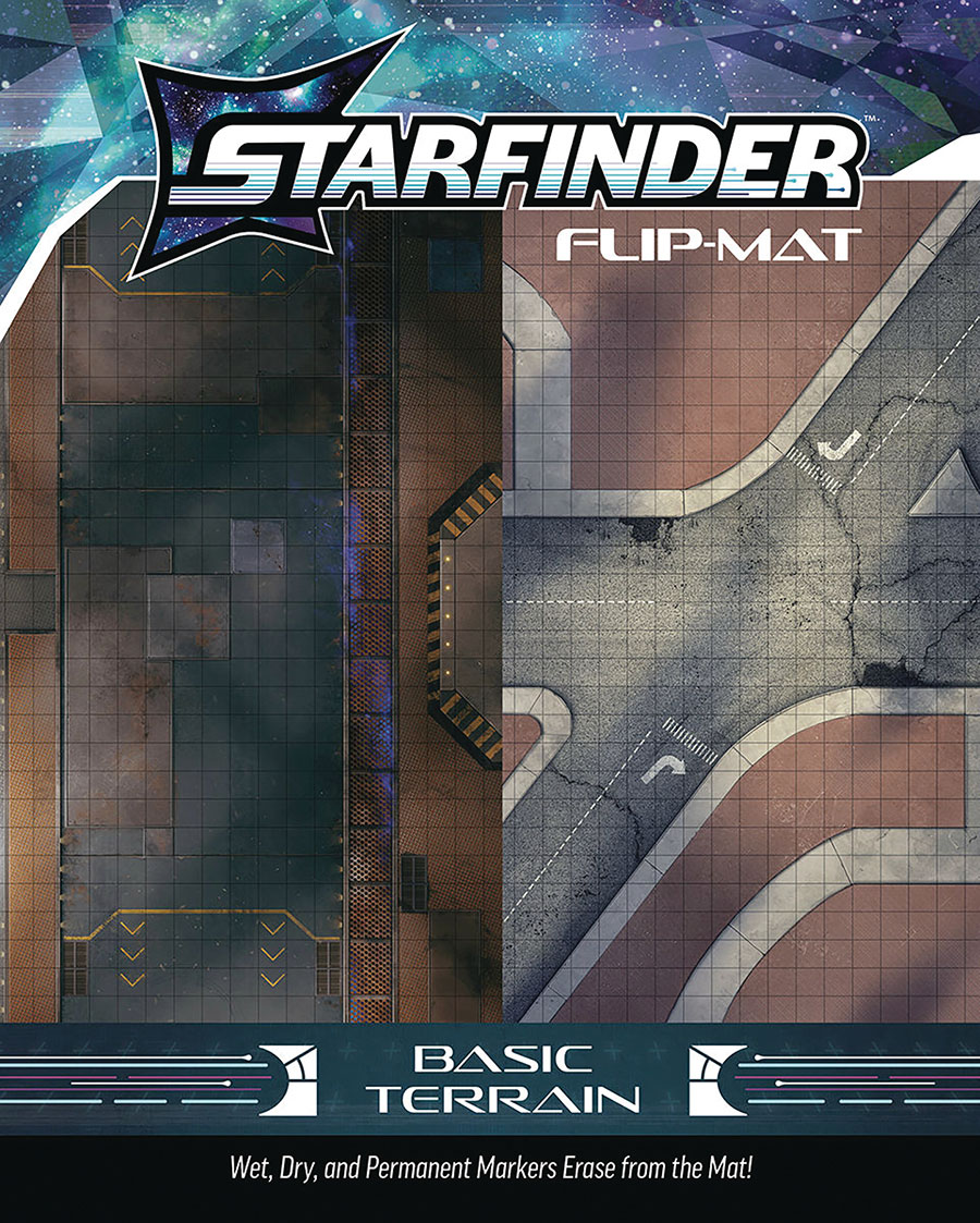 Starfinder Flip-Mat - Basic Terrain