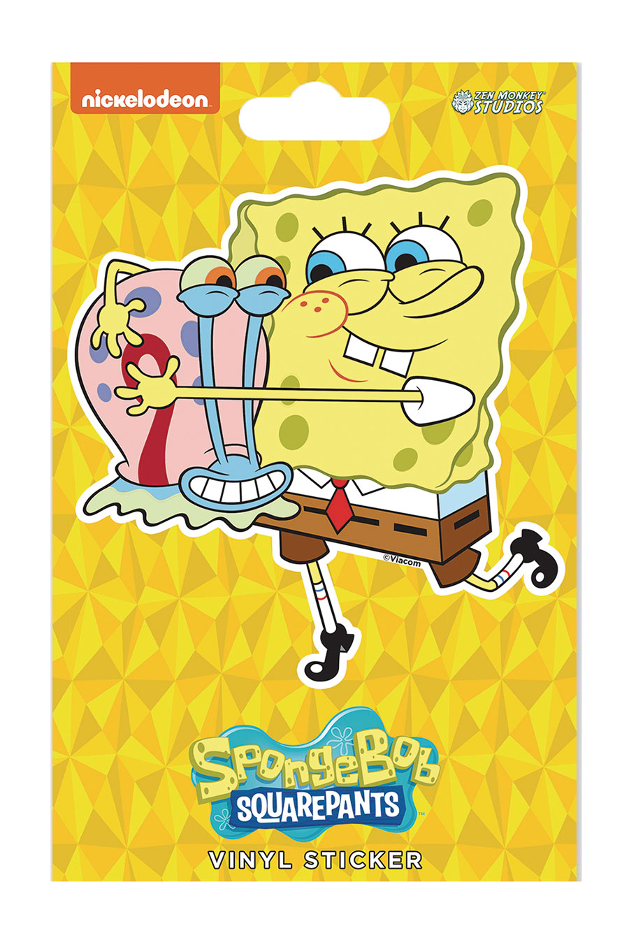 SpongeBob SquarePants Vinyl Sticker - Hugging Gary
