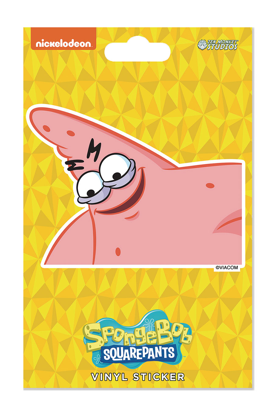 SpongeBob SquarePants Vinyl Sticker - Savage Patrick Meme