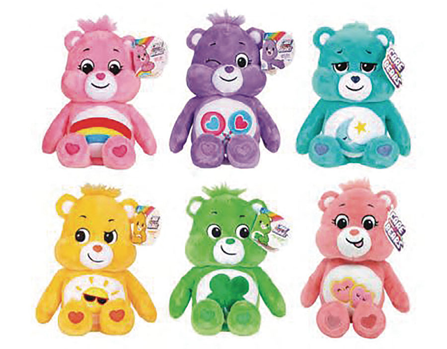 Care Bears 9-Inch Bean Plush 9-Piece Display