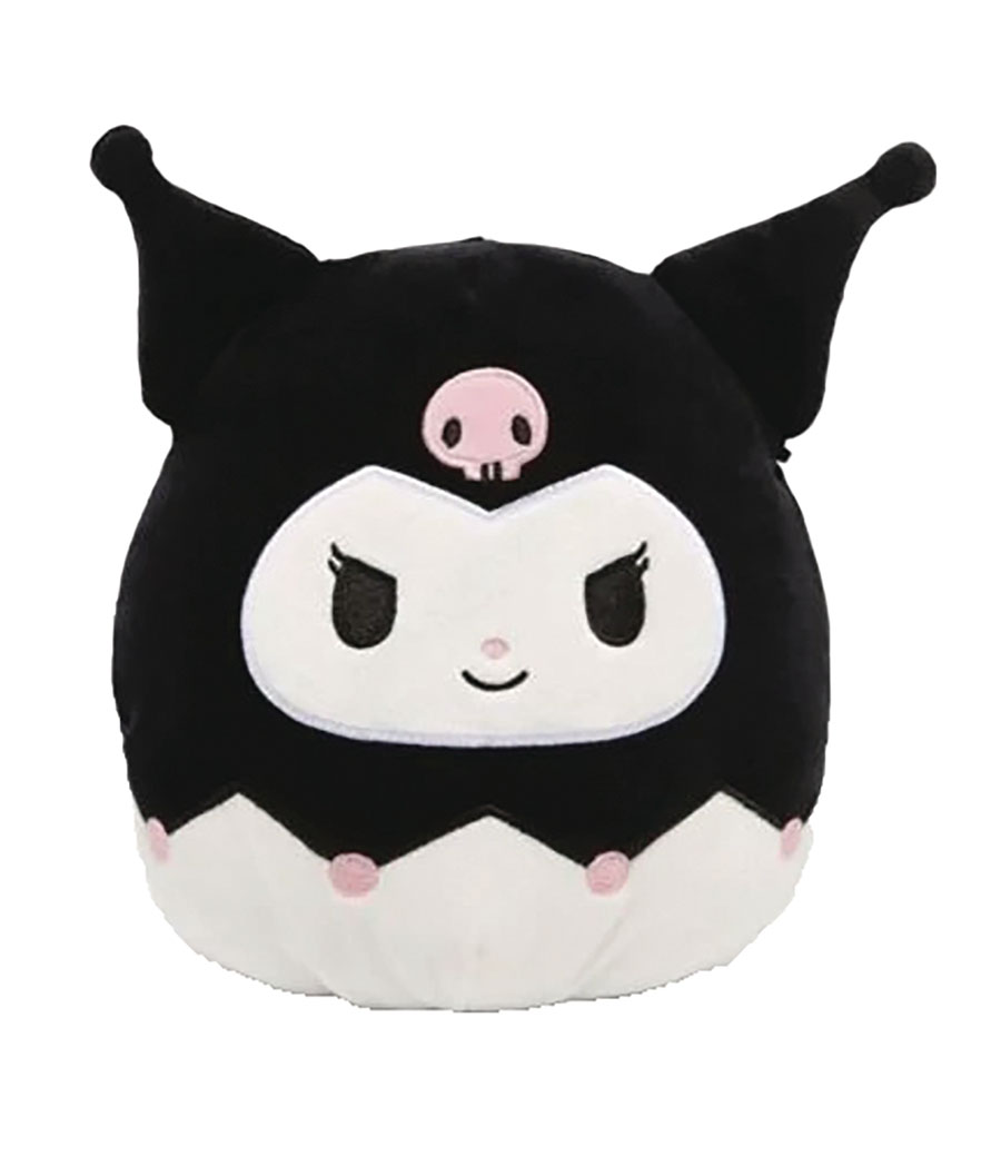 Sanrio Squishmallow Kuromi 8-Inch Plush - Black