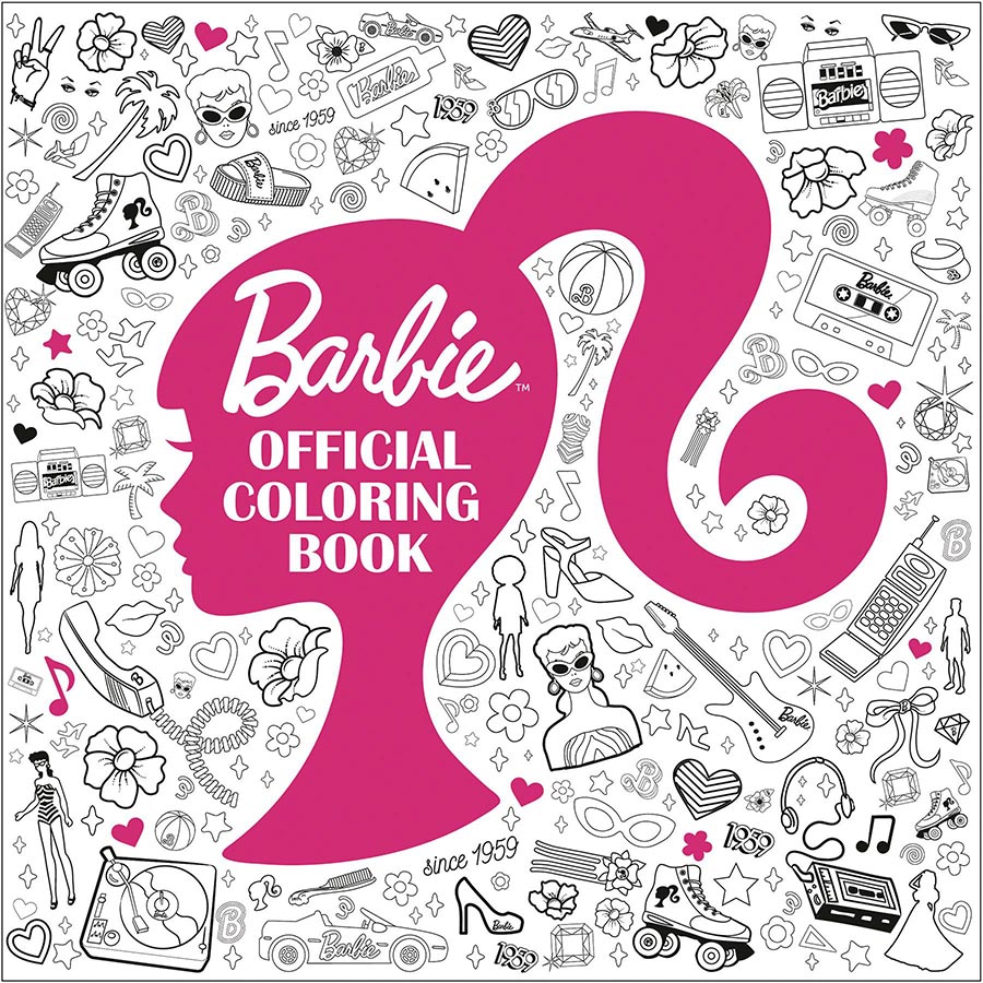 Barbie Official Coloring Book TP