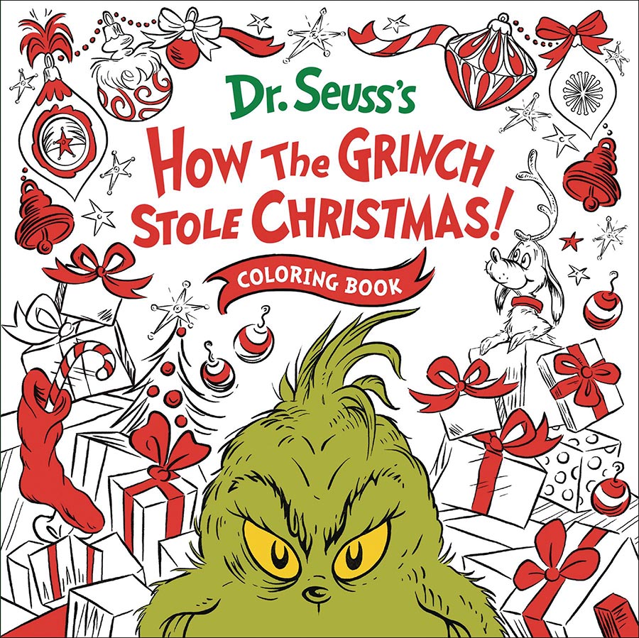 How The Grinch Stole Christmas The Official Coloring Book TP