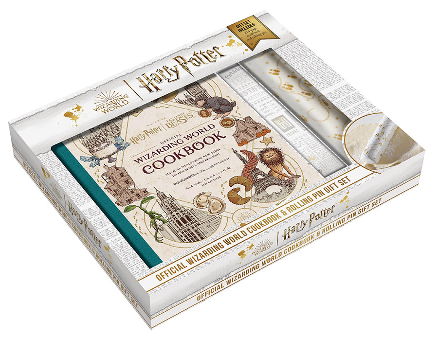 Harry Potter And The Fantastic Beasts Official Wizarding World Cookbook HC Gift Set