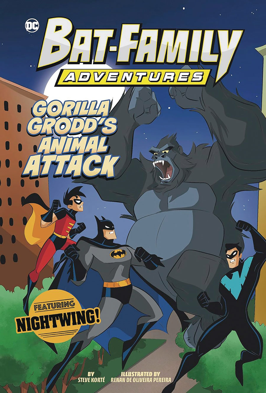 Bat-Family Adventures Gorilla Grodds Animal Attack TP