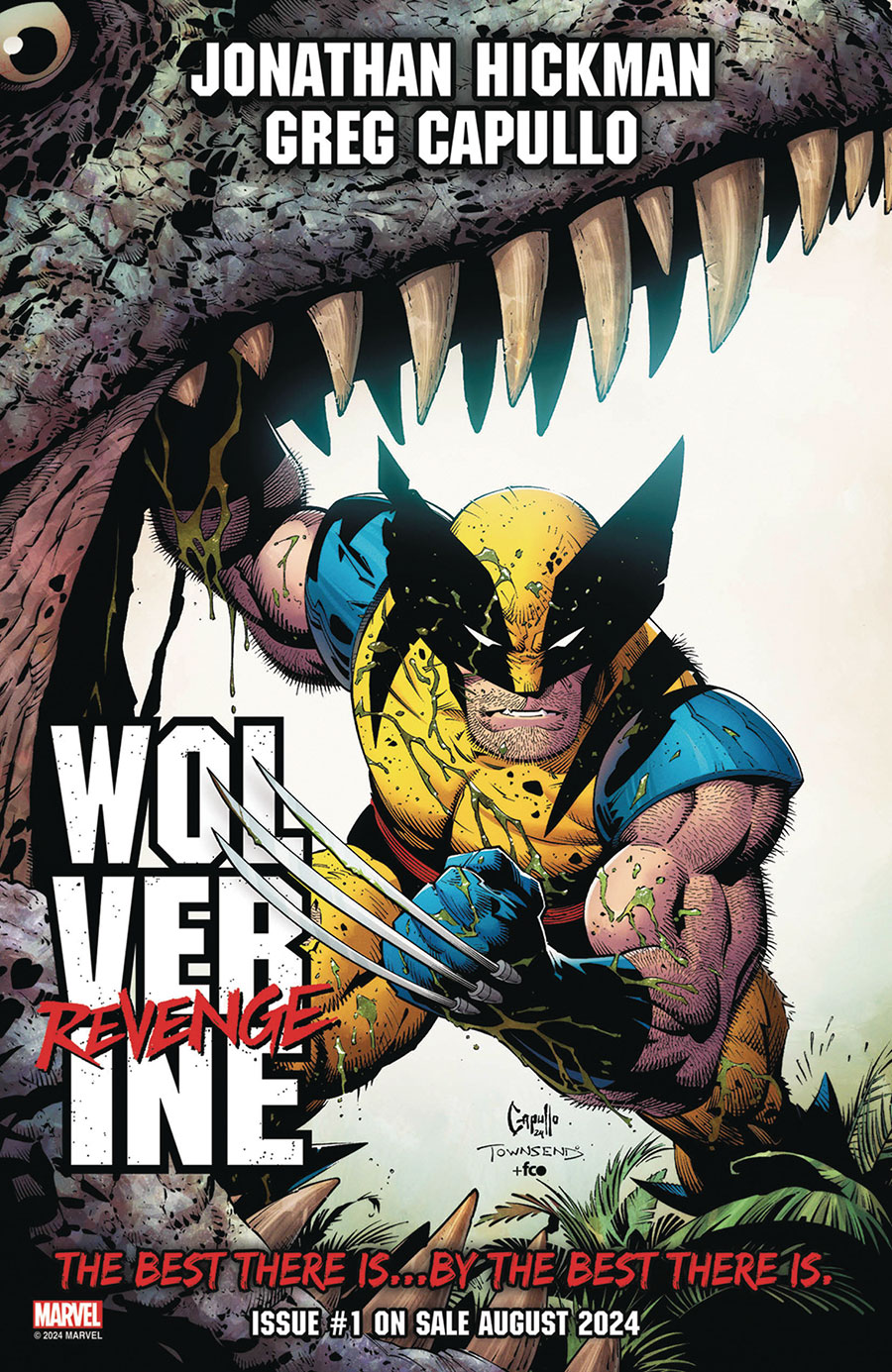 Wolverine Revenge #1 Cover N DF SNIKT Silver Signature Series Signed By Greg Capullo