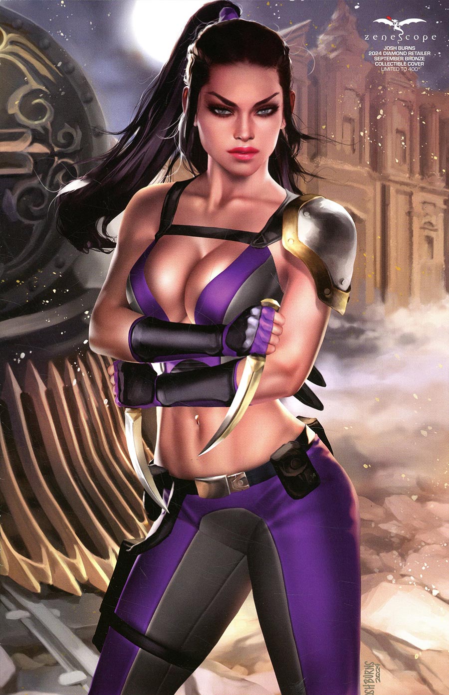 Grimm Fairy Tales Presents Wonderland Return To Madness #3 Cover D Josh Burns Jasmine Retailer Variant Cover