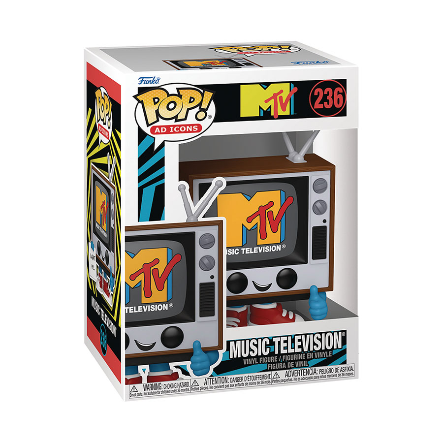 POP Ad Icons MTV Logo Vinyl Figure