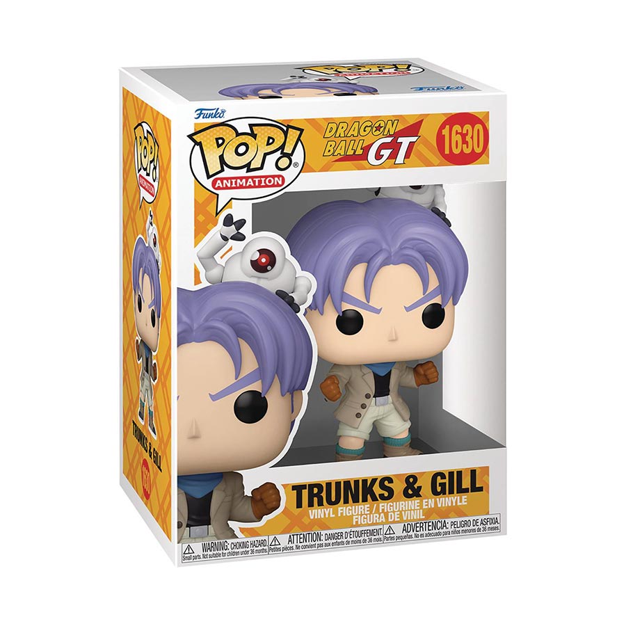 POP Animation Dragon Ball GT Trunks & Gill Vinyl Figure