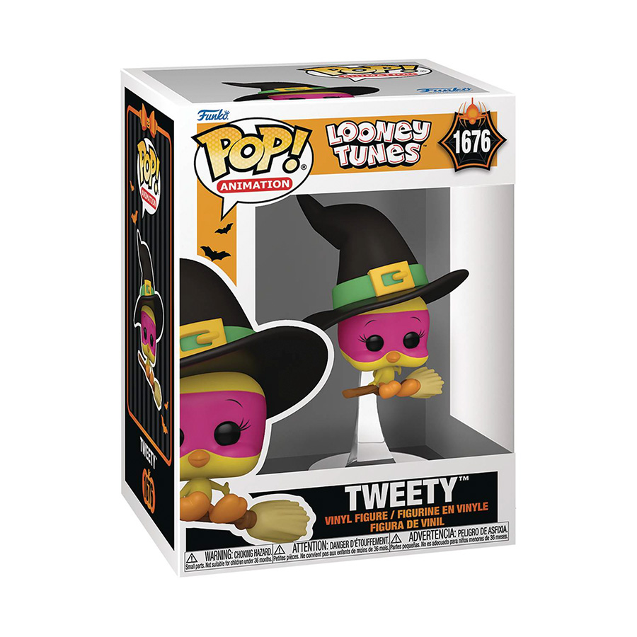 POP Animation Looney Tunes Halloween Tweety Witch Vinyl Figure