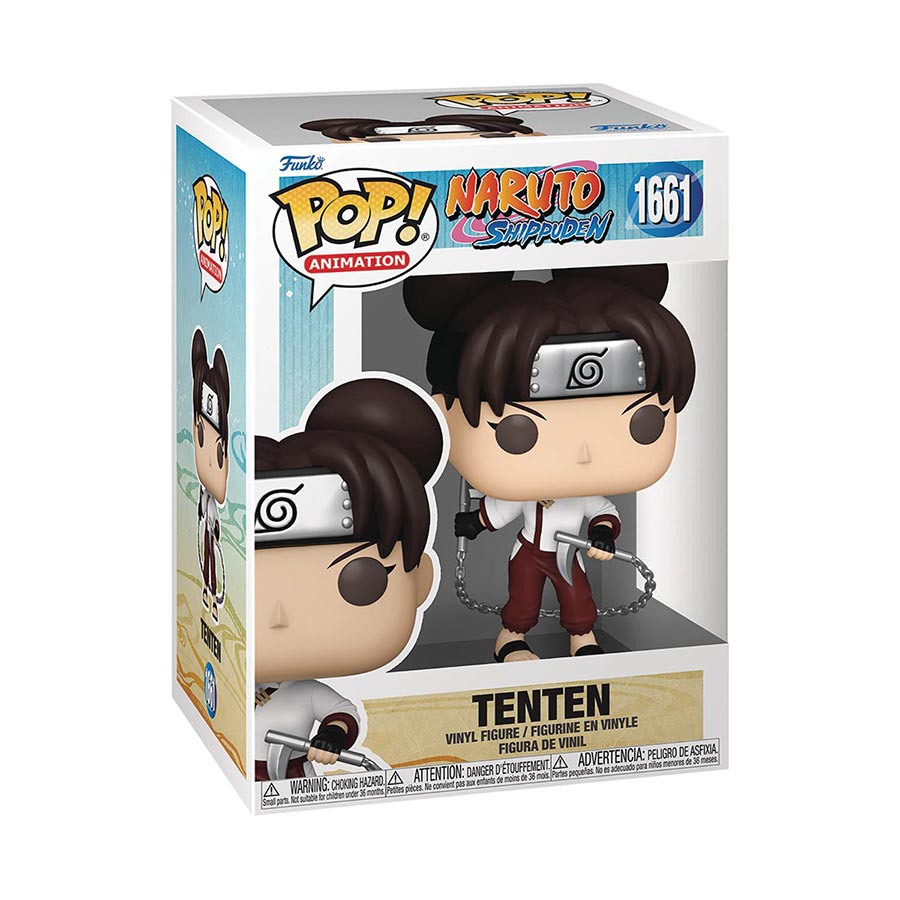 POP Animation Naruto Shippuden Tenten Vinyl Figure