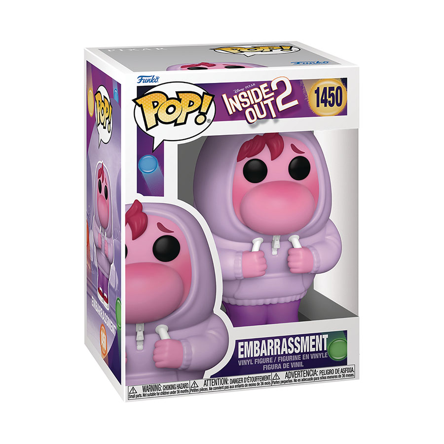 POP Disney Pixar Inside Out 2 Embarrassment Vinyl Figure