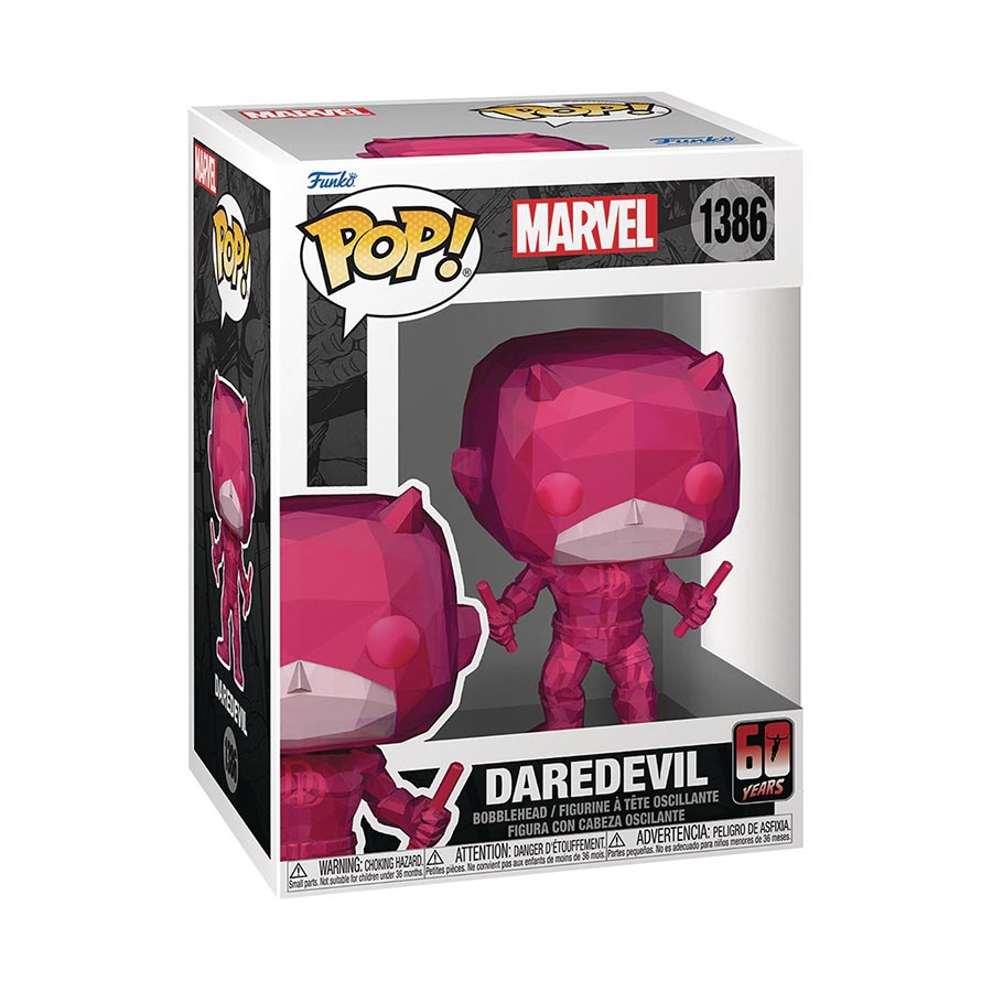 POP Marvel Daredevil 60th Anniversary Daredevil Vinyl Bobble Head