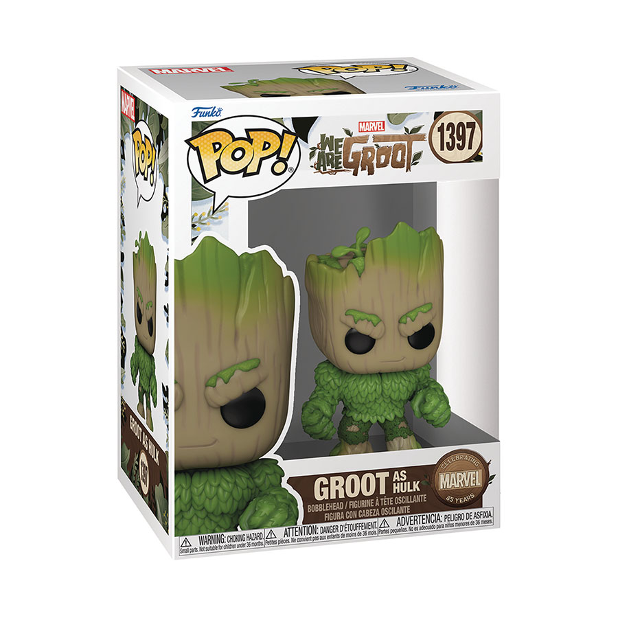 POP Marvel We Are Groot Hulk Vinyl Figure