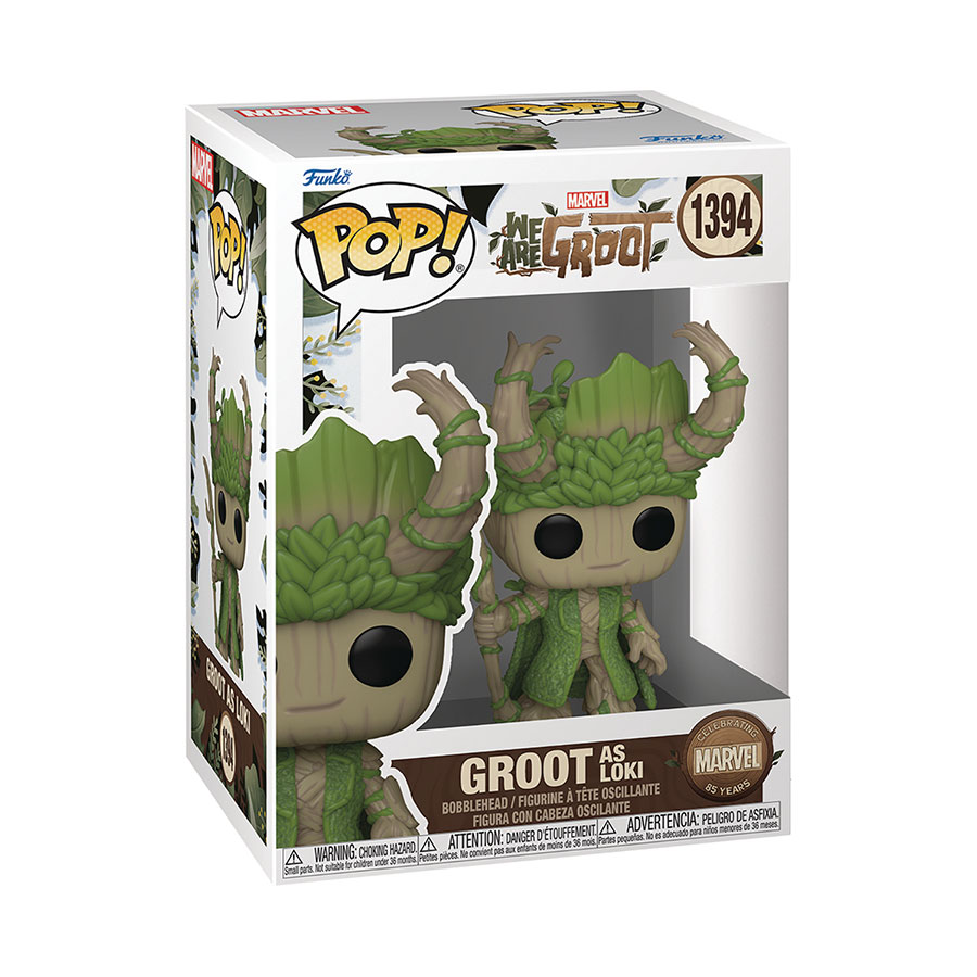 POP Marvel We Are Groot Loki Vinyl Figure