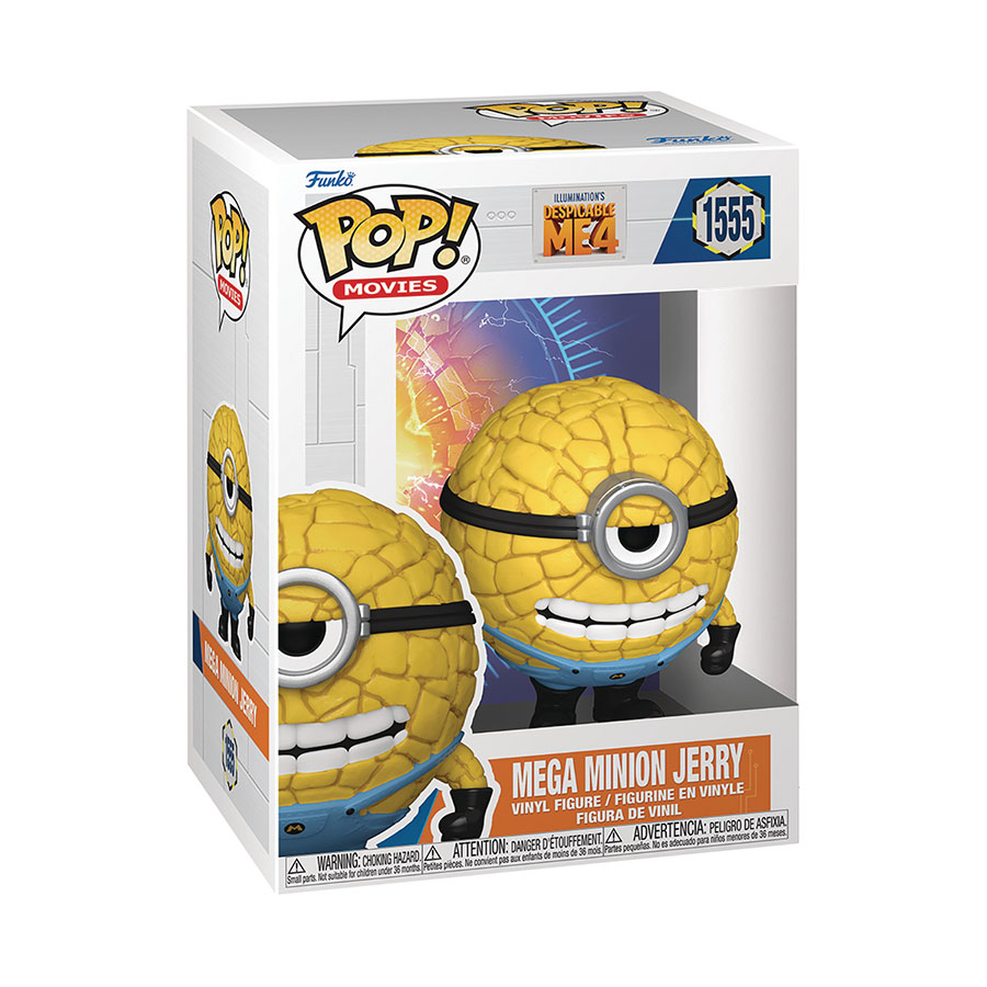 POP Movies Despicable Me 4 Mega Minion Jerry Vinyl Figure