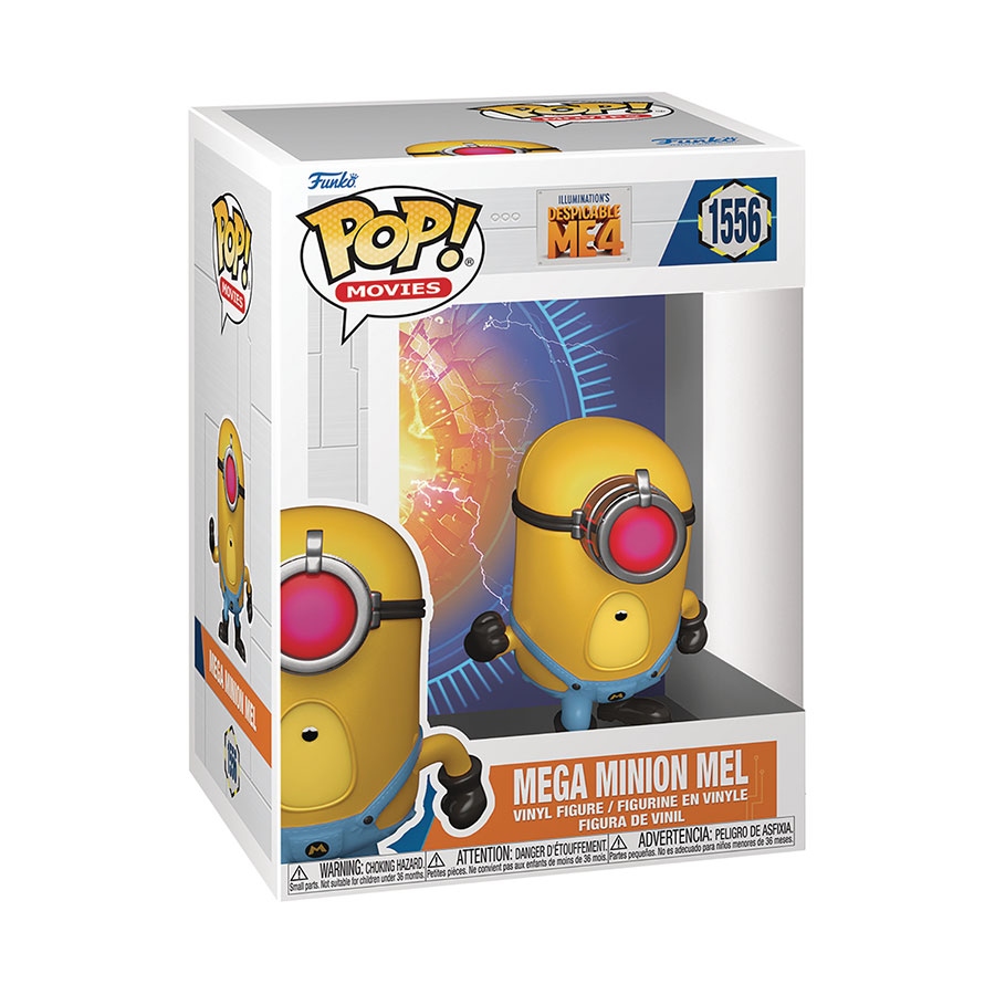 POP Movies Despicable Me 4 Mega Minion Mel Vinyl Figure
