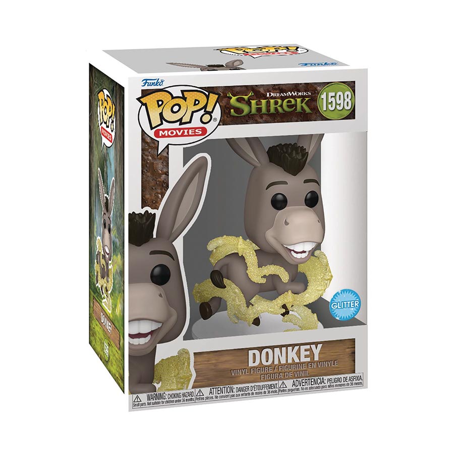 POP Movies Shrek Dreamworks 30th Anniversary Donkey Vinyl Figure