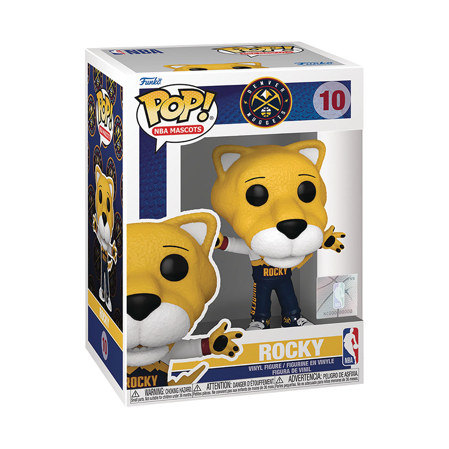 POP NBA Mascots Denver Rocky Vinyl Figure