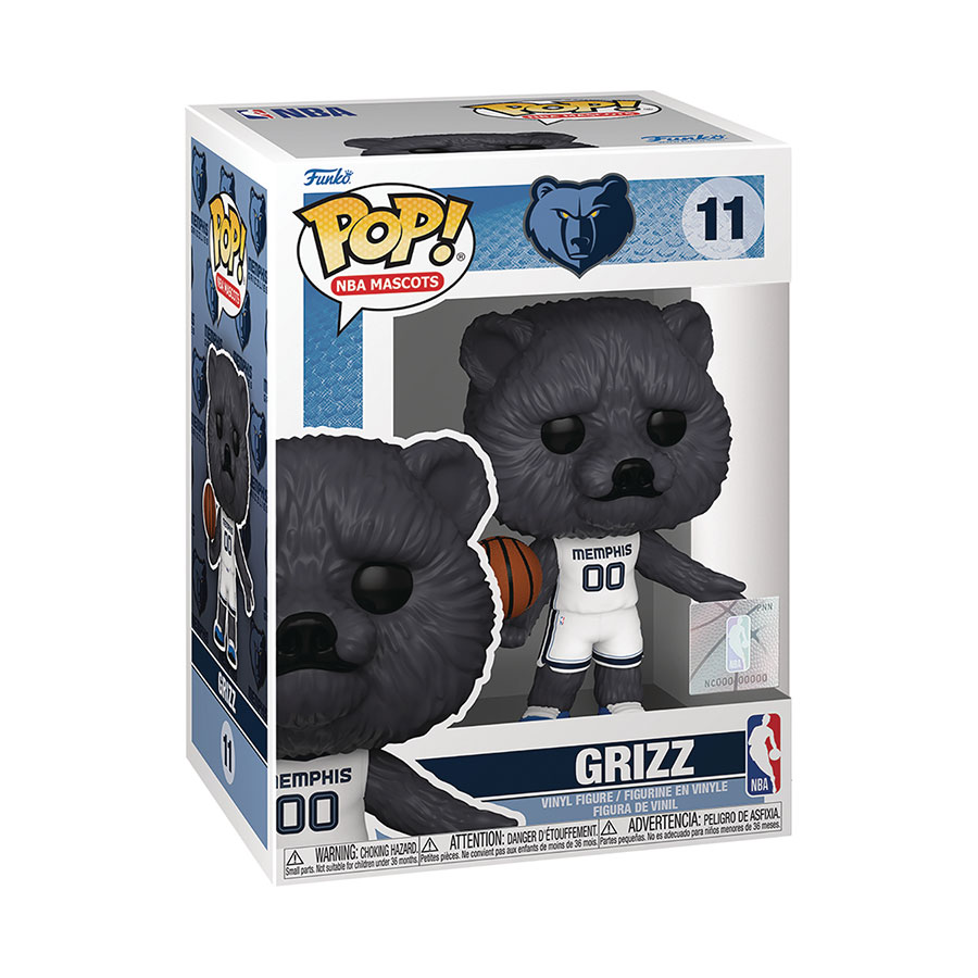 POP NBA Mascots Memphis Grizz Vinyl Figure