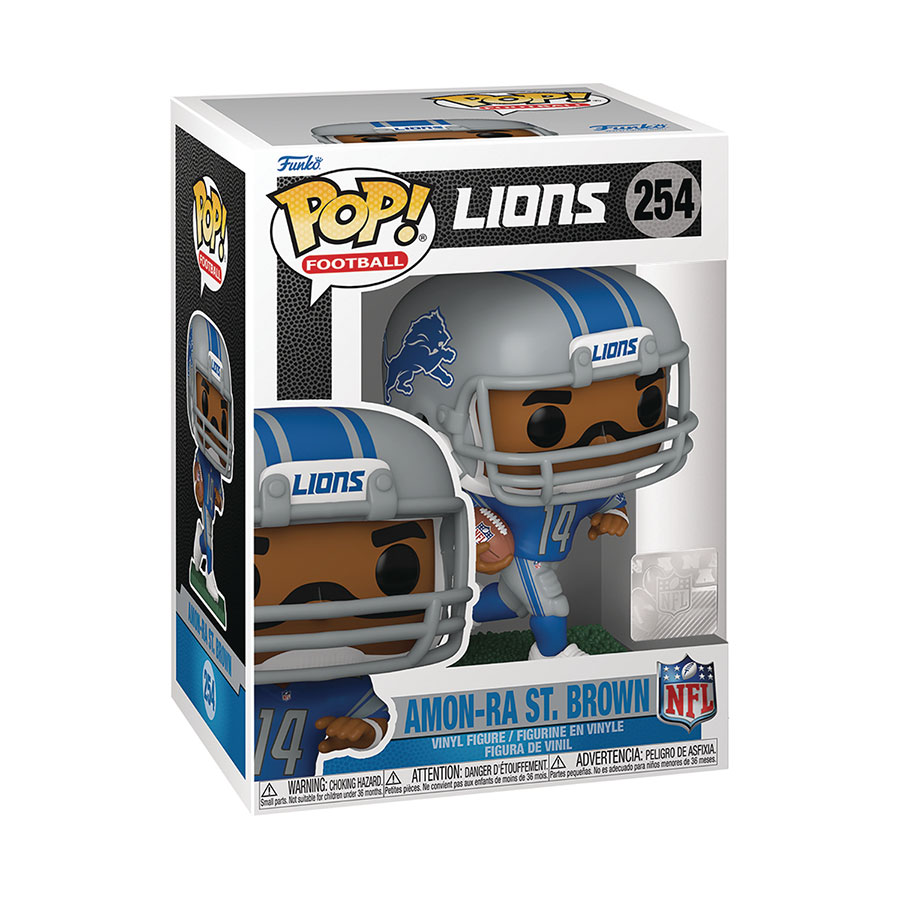 POP NFL Lions Amon-Ra St Brown Vinyl Figure