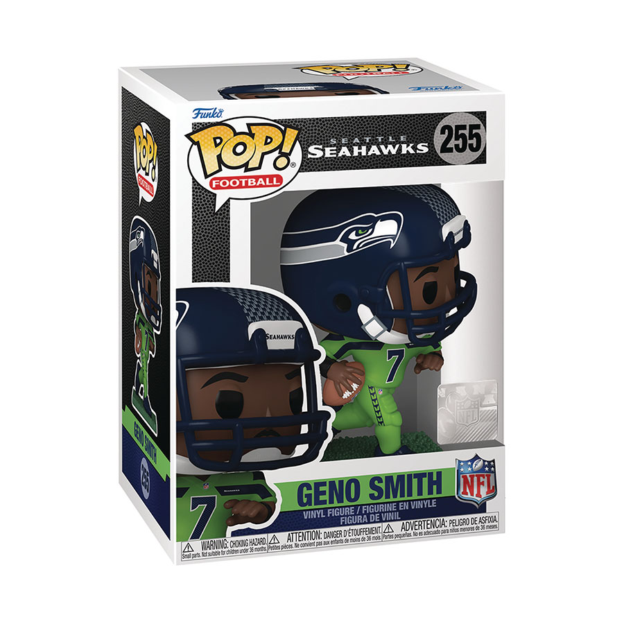 POP NFL Seahawks Geno Smith Vinyl Figure