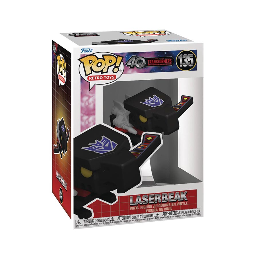POP Retro Toys Transformers Generation 1 Laserbeak Vinyl Figure