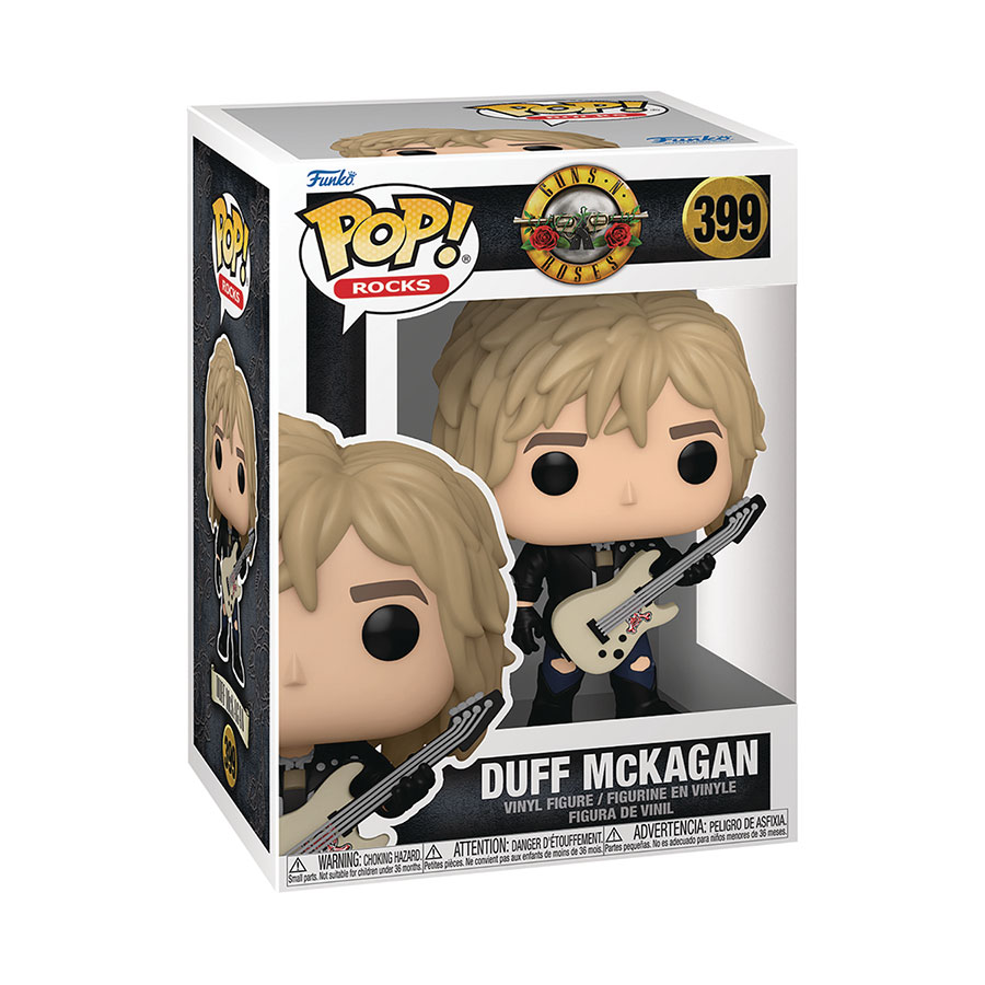 POP Rocks Guns n Roses Duff McKagan 1980s Vinyl Figure