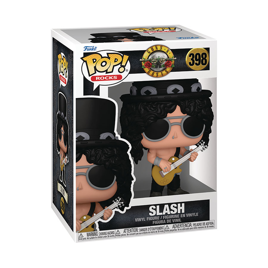 POP Rocks Guns n Roses Slash 1990s Vinyl Figure